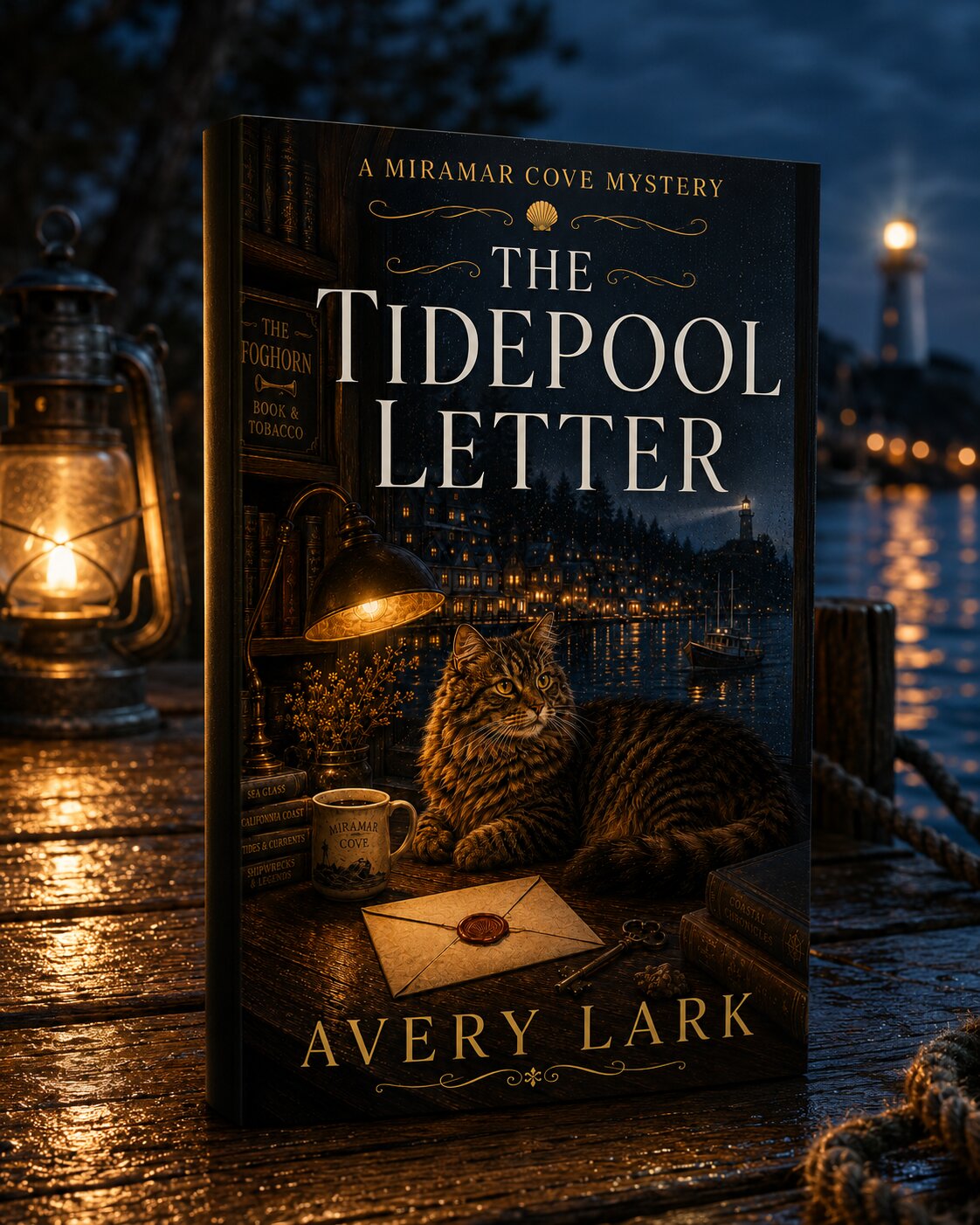 The Tidepool Letter, a free Miramar Cove Cozy Mystery prequel by Avery Lark.